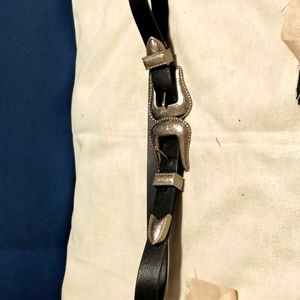 Double buckle belt Western Wear